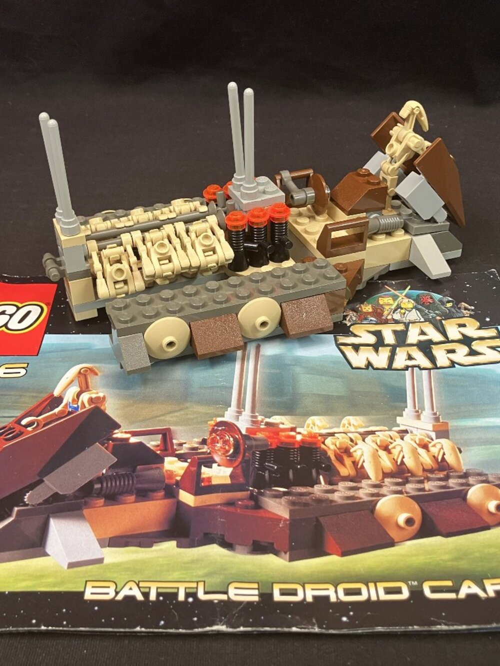 #7126 - Star Wars Battle Droid Carrier with Instruction Booklet - 2001